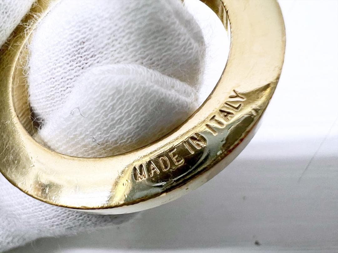 現行　BVLGARI　ブルガリ　ブルガリブルガリ　キーリング　3連　35279