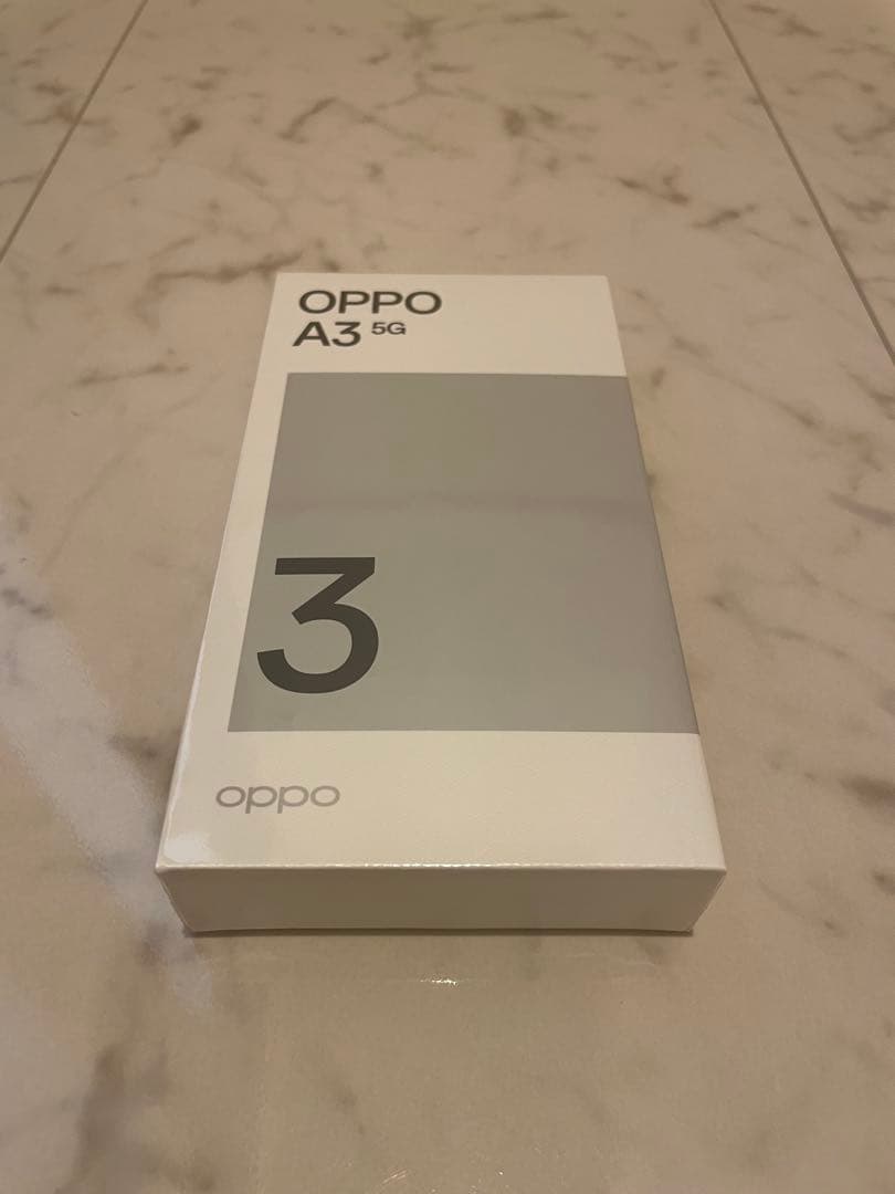 【新品未開封】OPPO A3 5G（ブラック）