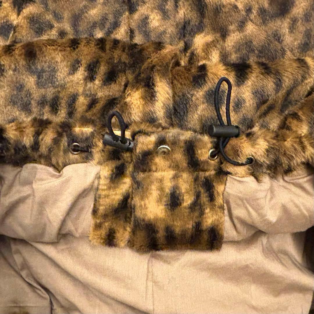 ＜6(ROKU)＞フェイクファー レオパード ブルゾン 38