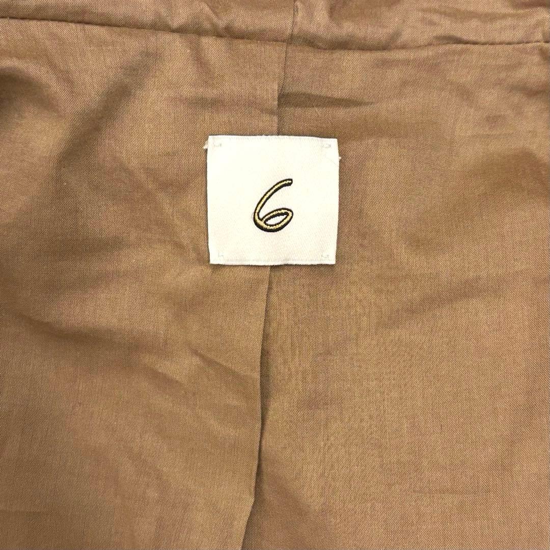 ＜6(ROKU)＞フェイクファー レオパード ブルゾン 38