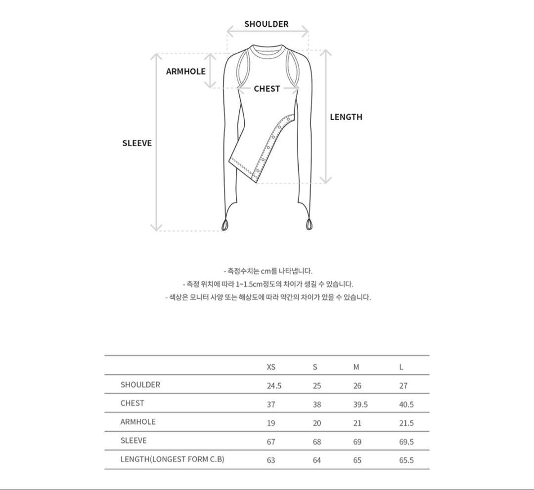 トップス andersson bell BRAIDS CUT-OUT TOP