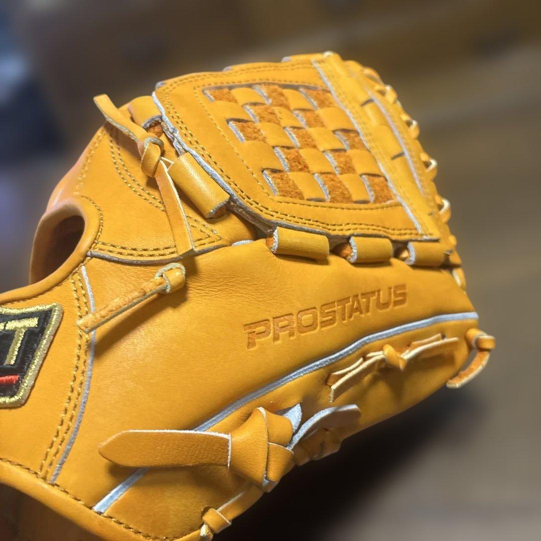 新品 ZETT 源田壮亮モデル プロステイタス 軟式 内野手用グローブ