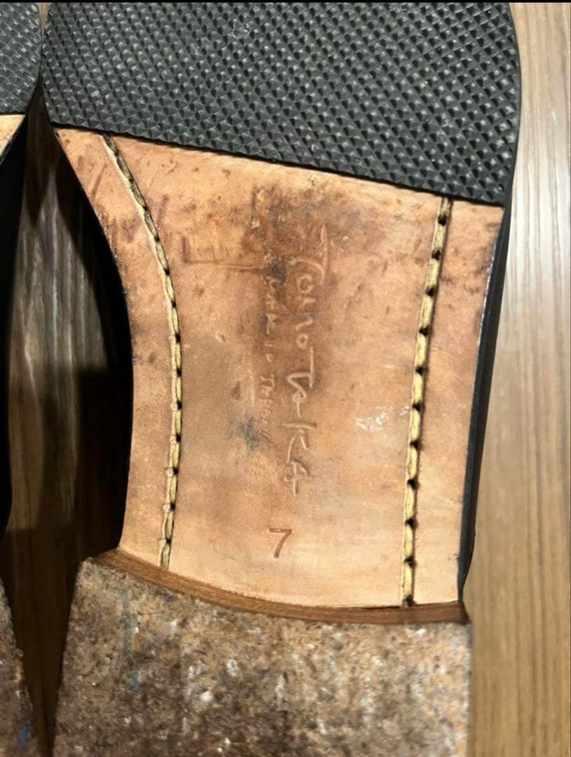 Tomo&Co レザーサンダル　UK7