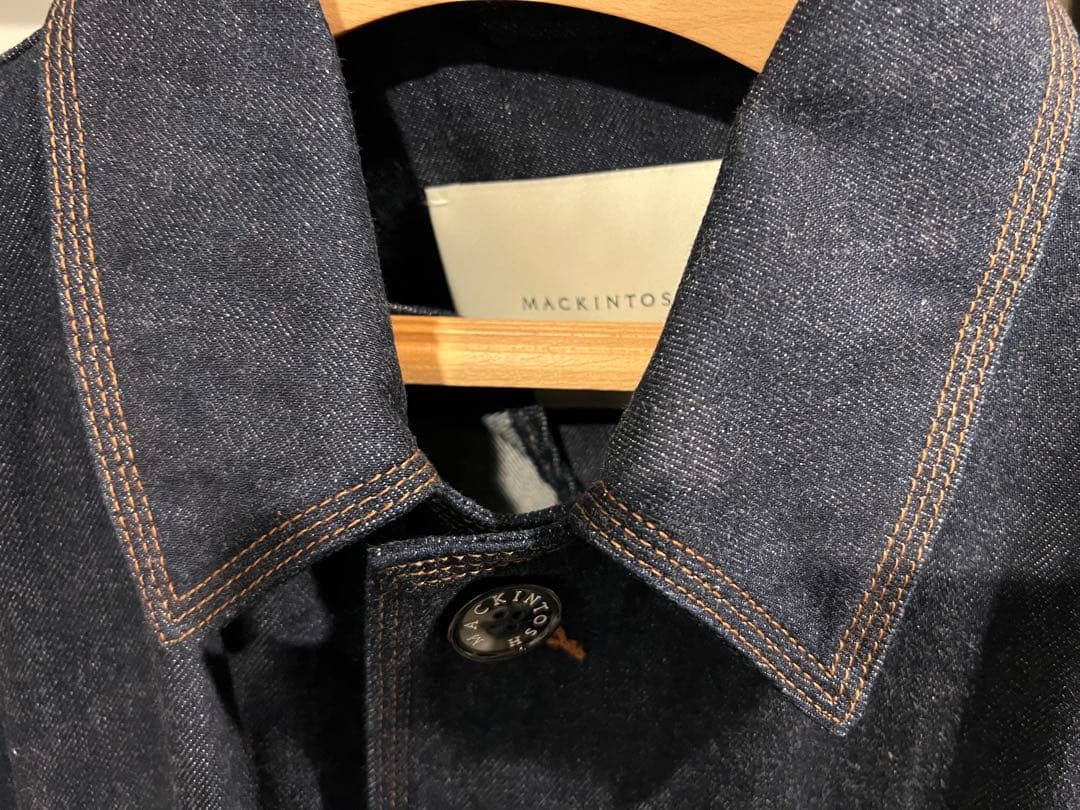 最終値下げ　マッキントッシュ　ハンビー　GTS デニムコート 34