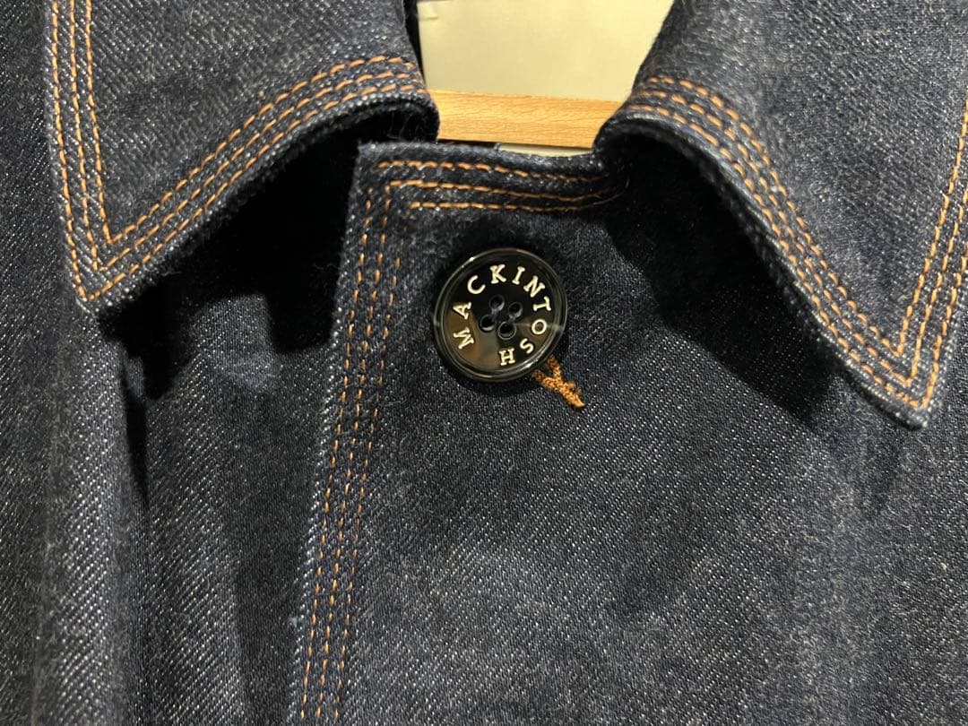 最終値下げ　マッキントッシュ　ハンビー　GTS デニムコート 34