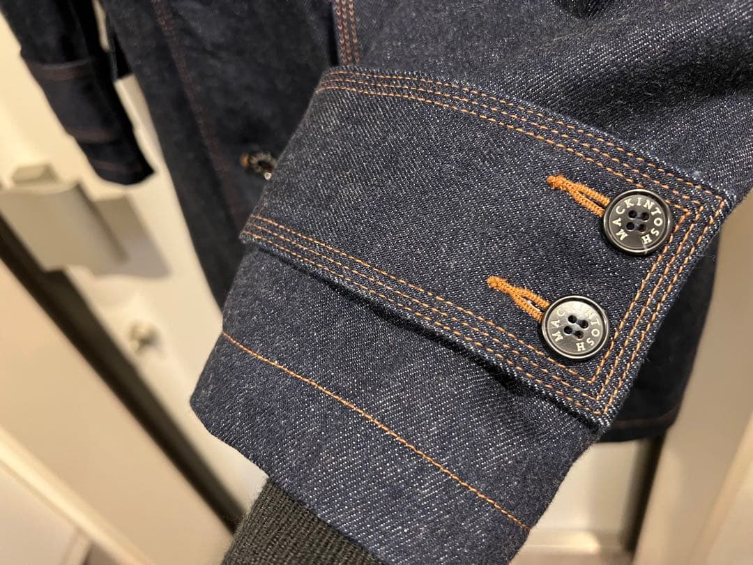 最終値下げ　マッキントッシュ　ハンビー　GTS デニムコート 34