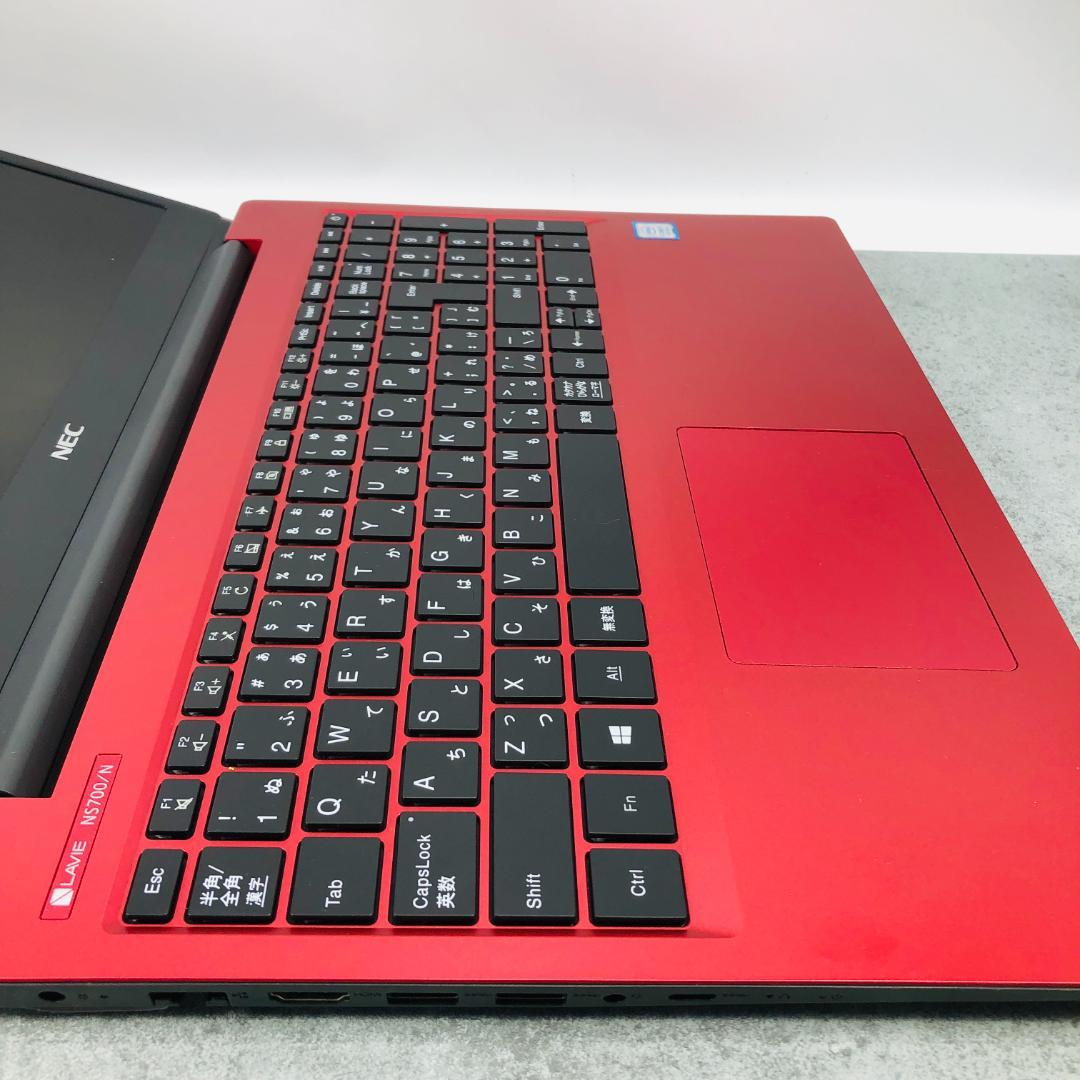[中古品] NEC LaVie PC-NS700N レッド i7 8GB PC
