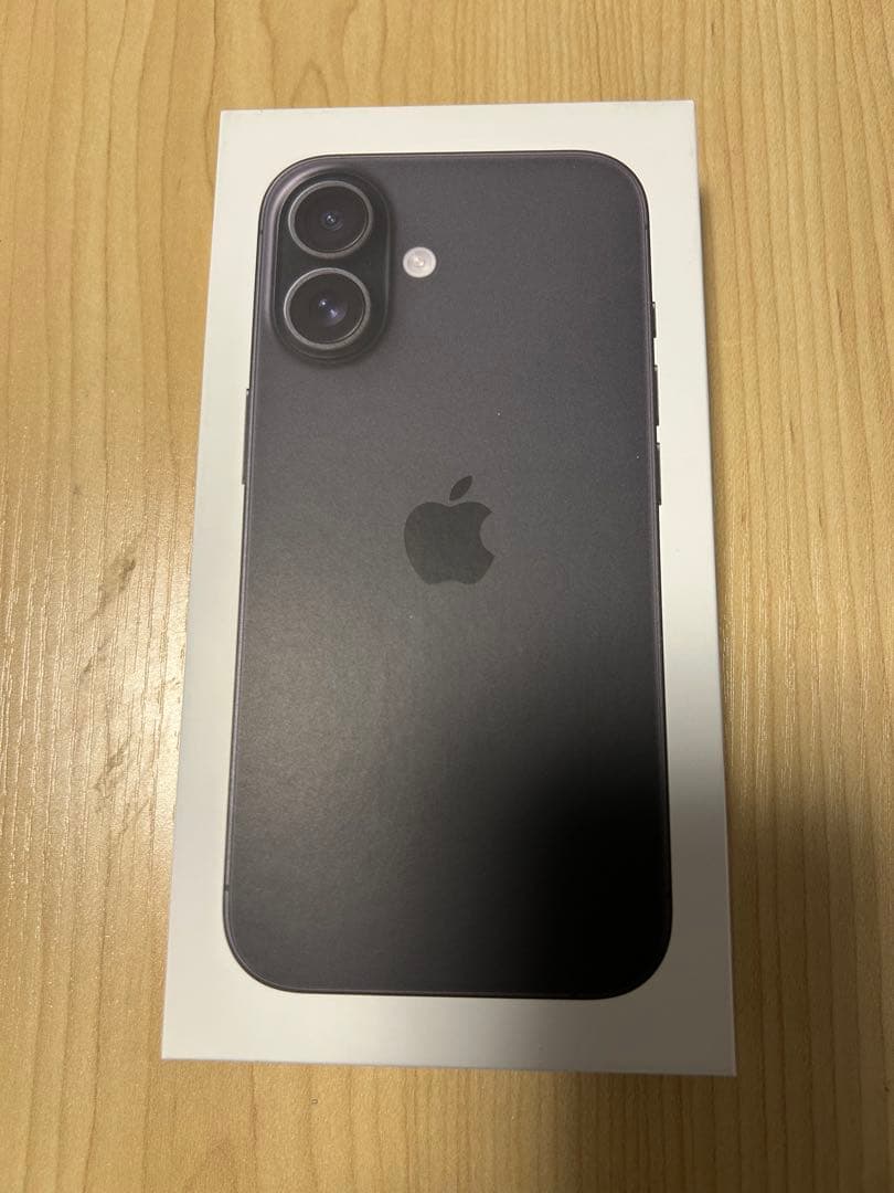 (新品未開封)iPhone16 256GB ブラック simフリー