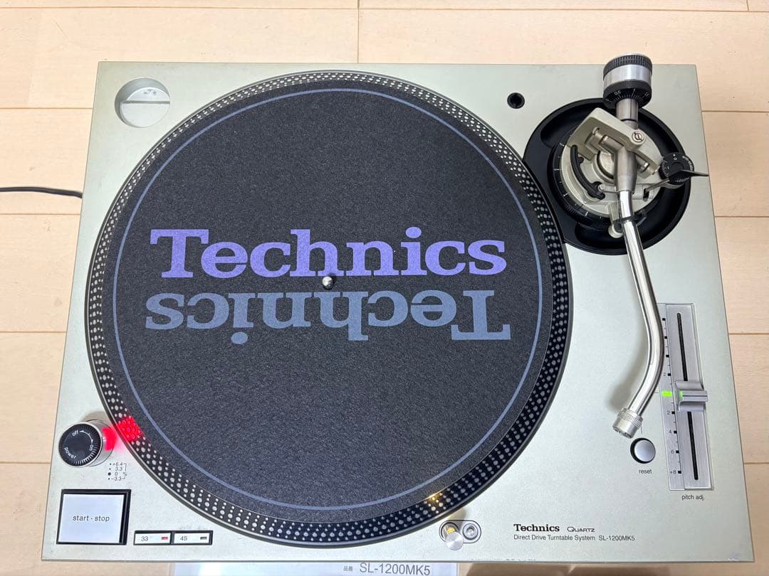 【整備済】Technics sl 1200 mk5 ターンテーブル