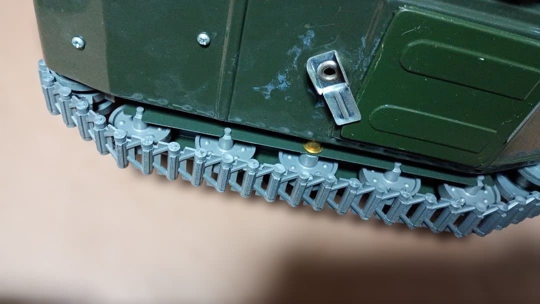 ブリキのおもちゃ MD-5 軍事風キャタピラ模型 難アリ