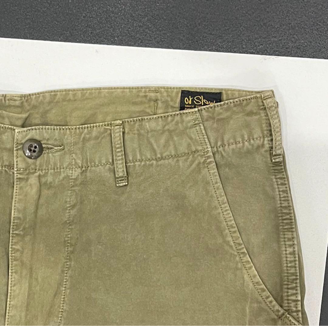 orslow スリム ジャングル ファティーグ カーゴ パンツ 3 L