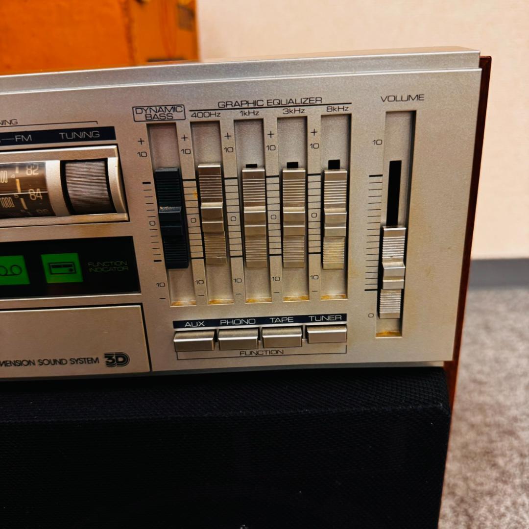 DIATONE Y-500 大型ラジカセ 三菱電機 通電OK レトロ 箱付き