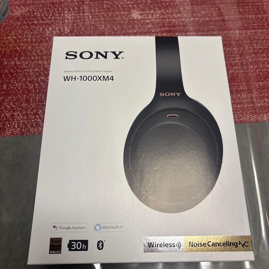 SONY WH-1000XM4 ブラック ソニー ワイヤレスヘッドホン 美品