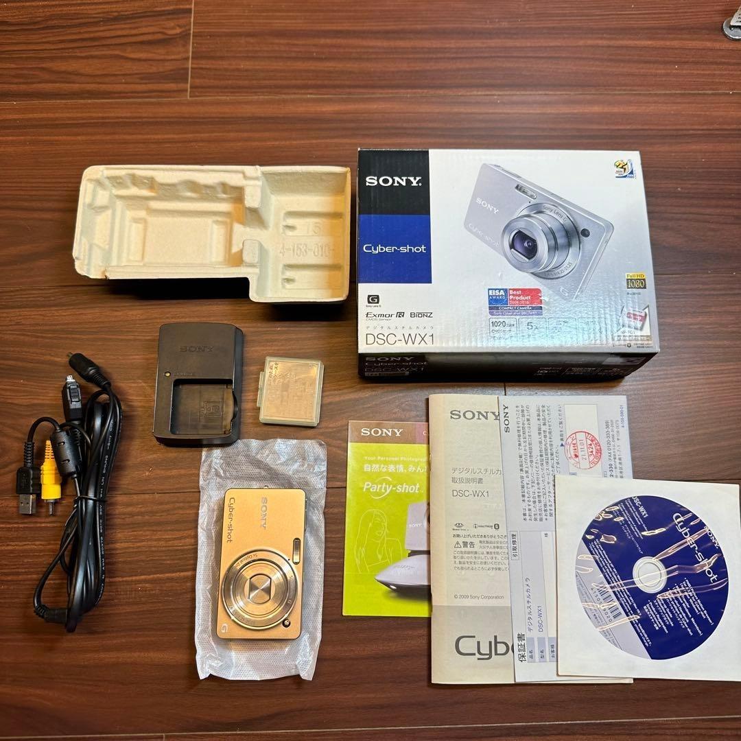 SONY Cyber−Shot DSC-WX1 デジカメ ほぼ新品 4909