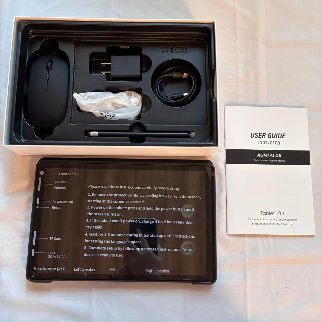 タブレット 10インチ 14GB+128GB+1TB拡張 wi-fi6モデル 8