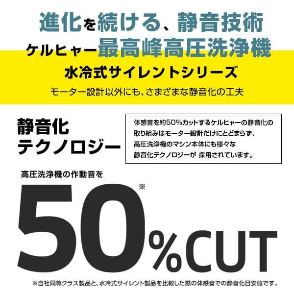 KarcherケルヒャーK3サイレントプラス60Hz西日本黄色イエロー