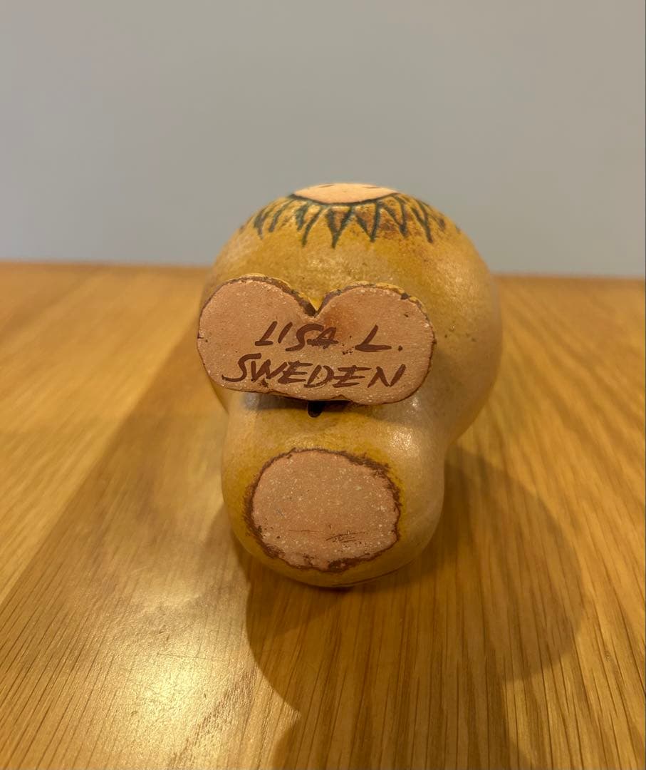 リサラーソン Lisa Larson ライオン 2個 セミミディアム ミニ