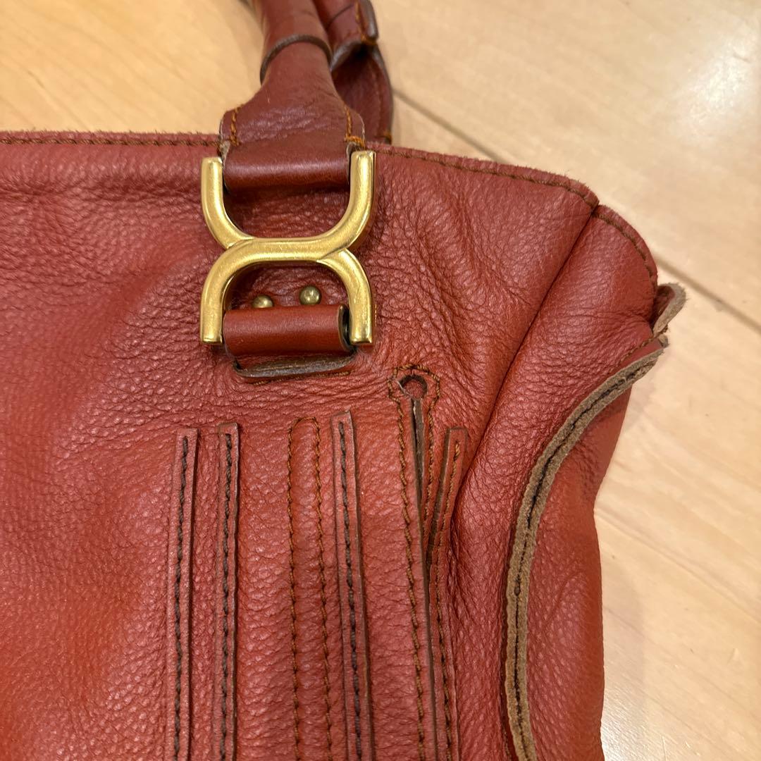 専用品Chloé Marcie クロエ　マーシー　レザーショルダーバッグ