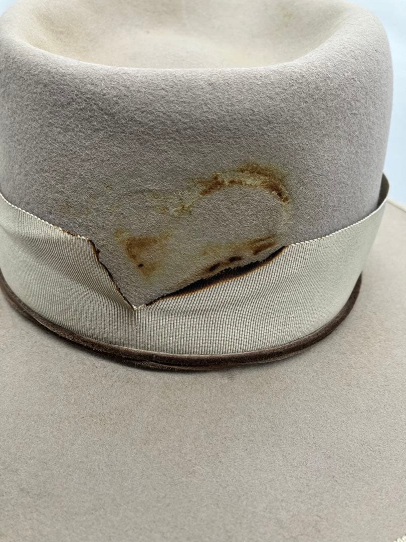 STETSON 60cm HAT ビンテージ　ステットソン　サンド