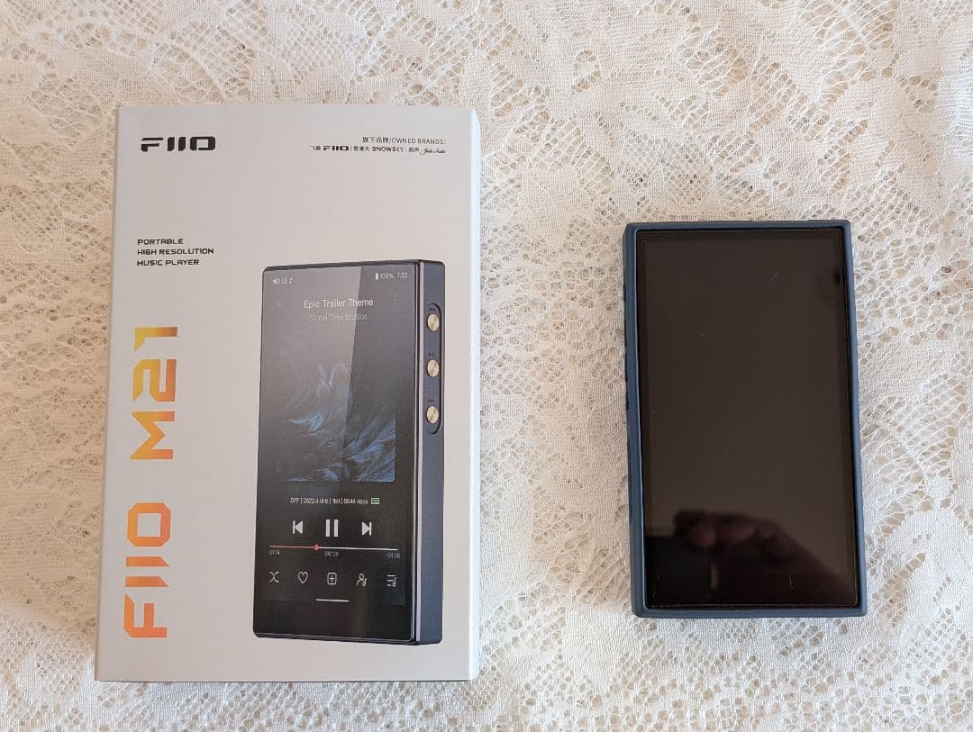 ＜週末まで＞【グローバル版・ほぼ新品】FIIO M21 DAP ダークブルー