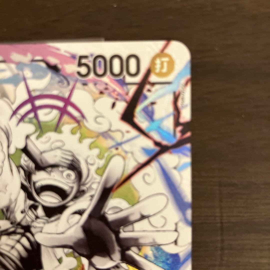 セール！ワンピースカード　ルフィリーダーパラレルニカ　スタートデッキEX ギア5