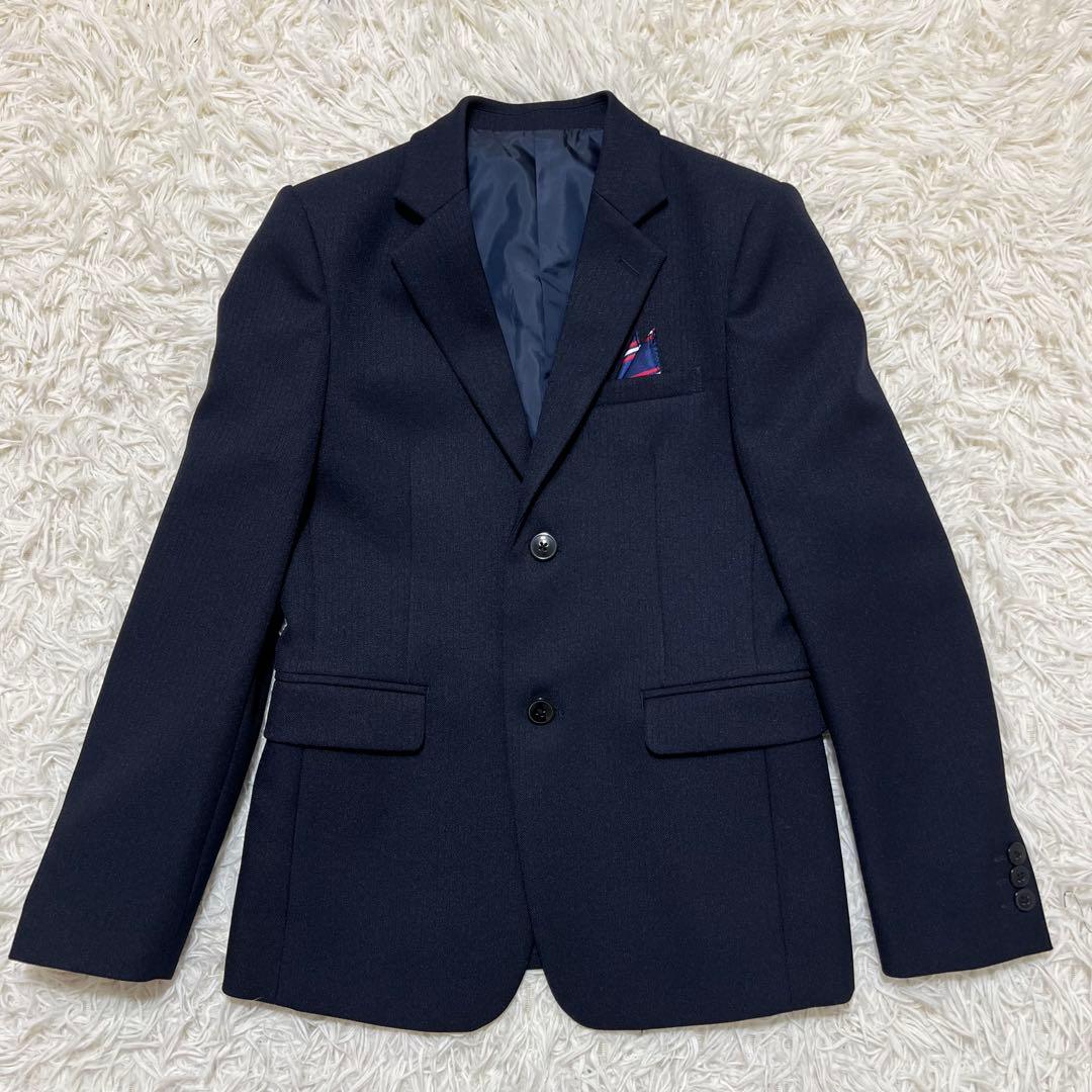 【美品】ショパン　フォーマルスーツ　5点セット　男の子　150 ネイビー　卒業式