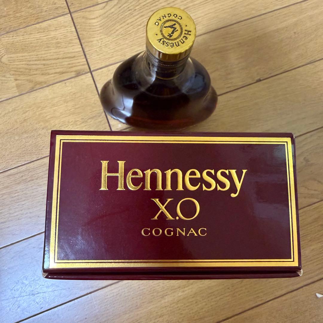 【未開栓・箱付】ヘネシー XO 金キャップ コニャック