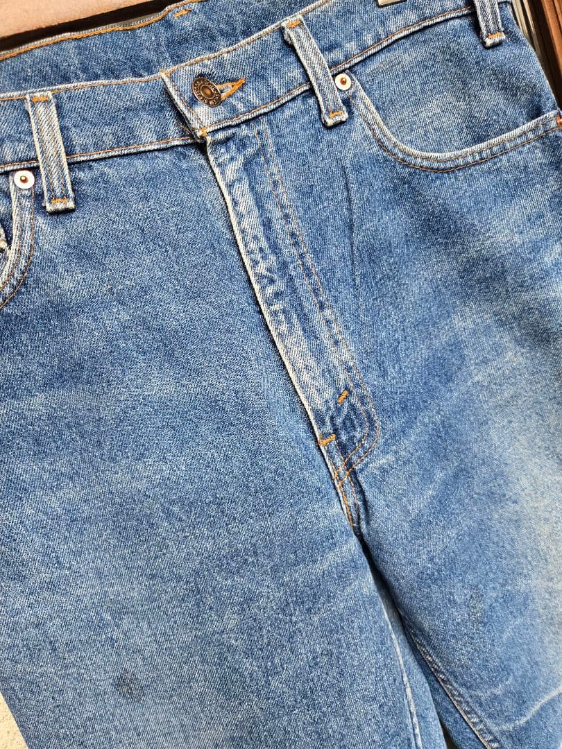 ​【USA製】90s Levi's 610 W34 刻印525 極太テーパード