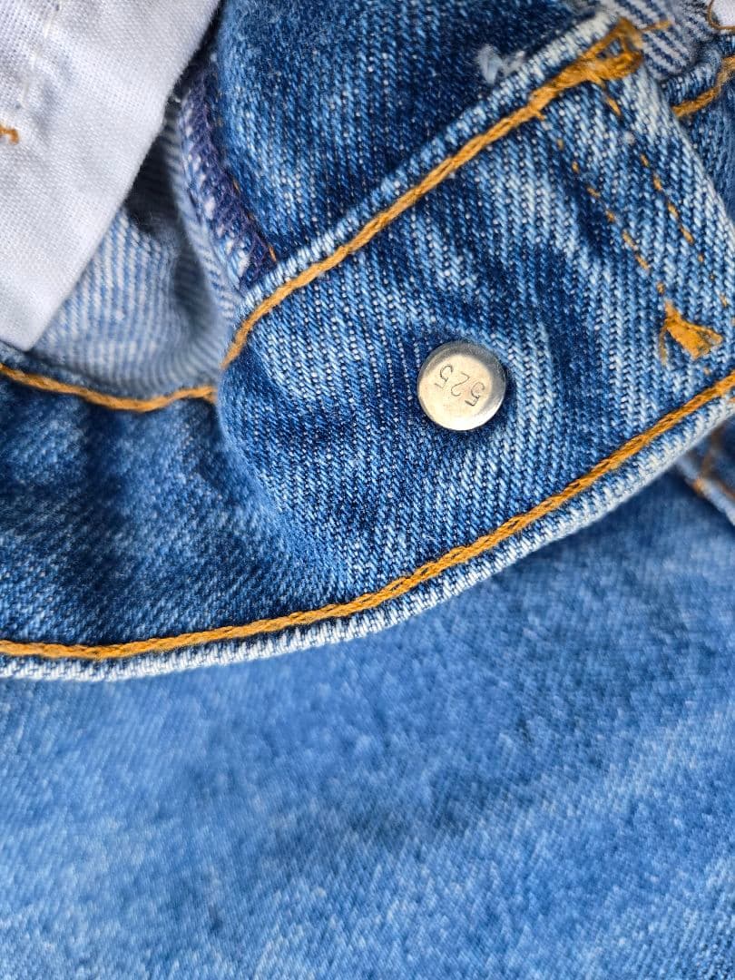 ​【USA製】90s Levi's 610 W34 刻印525 極太テーパード