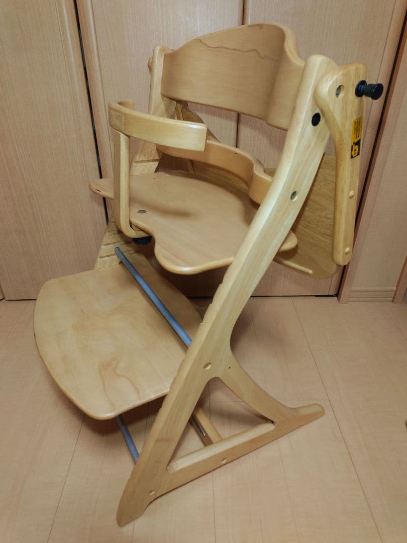 大和屋 すくすくチェアスリムプラス テーブル＆ガード付