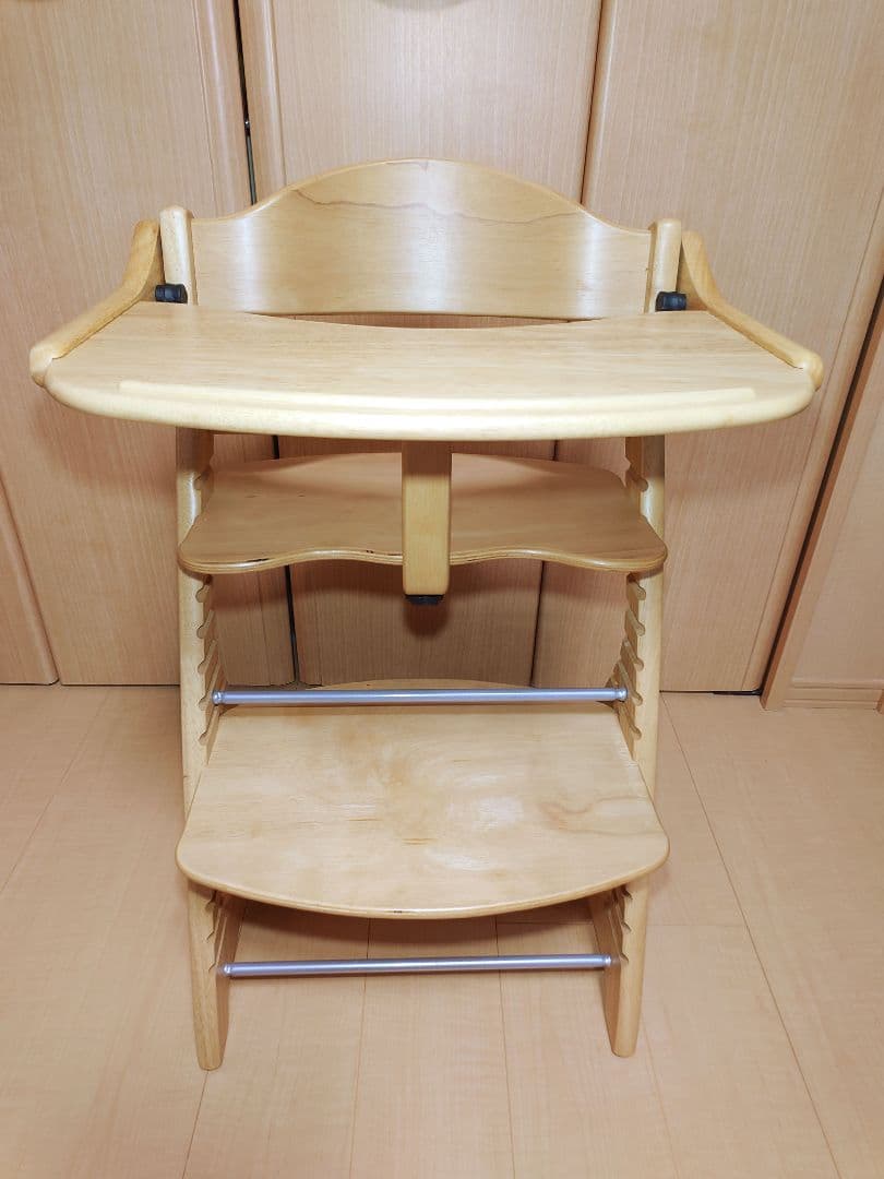 大和屋 すくすくチェアスリムプラス テーブル＆ガード付