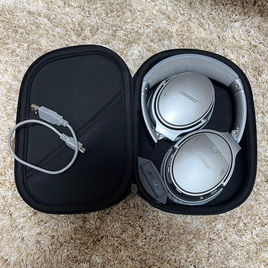 BOSE QUIETCOMFORT35 シルバーボーズ ワイヤレスヘッドホン