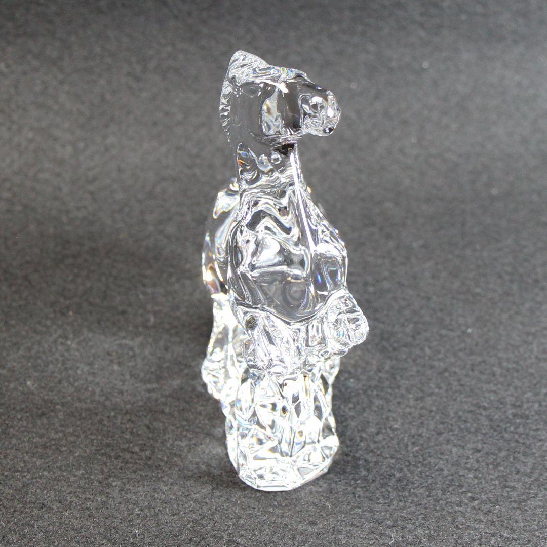 バカラ　クリスタル　干支　馬