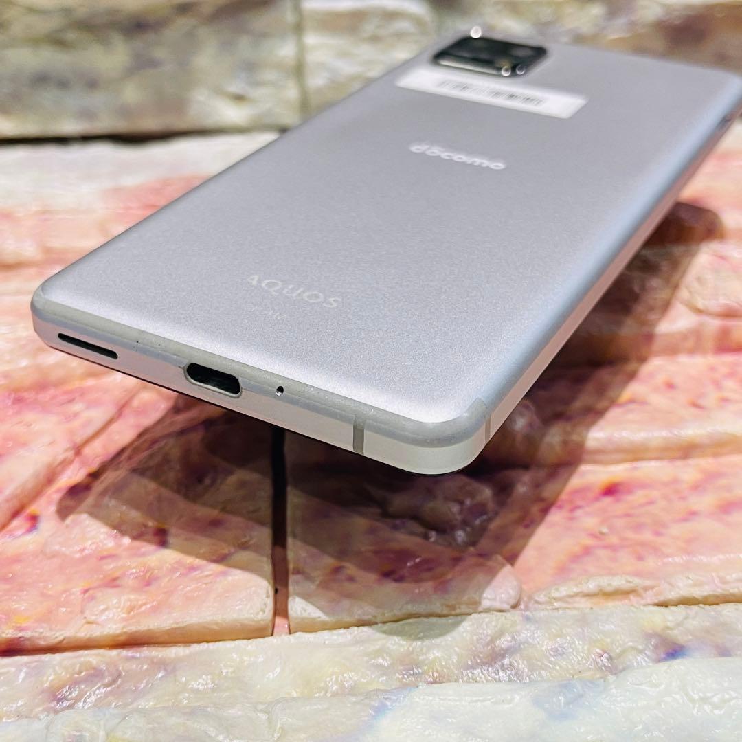 SIMフリー AQUOS sense4 64GB シルバー 電池良好