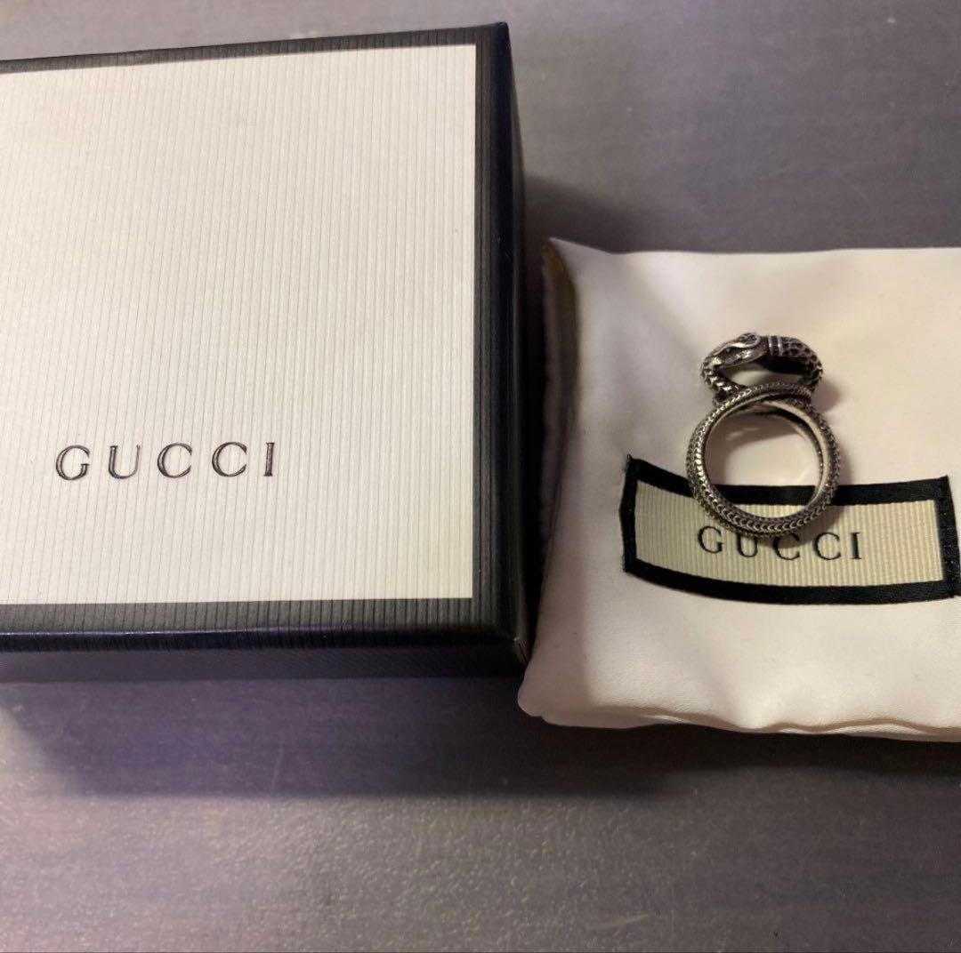 GUCCI リング　スネーク　13号