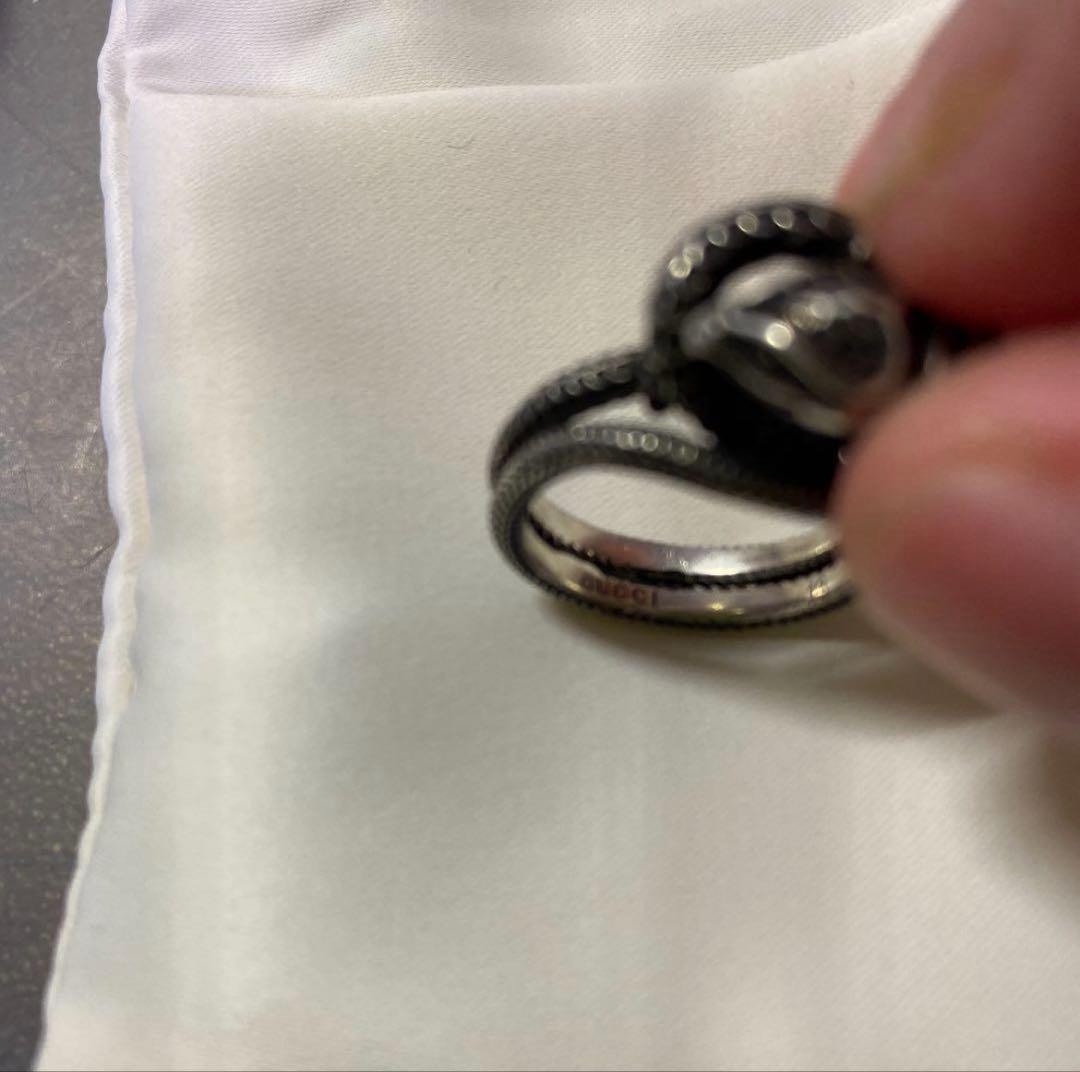 GUCCI リング　スネーク　13号