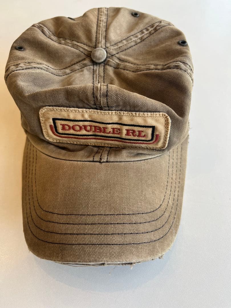 DOUBLE RL USA製　三つ星　初期デニムキャップ
