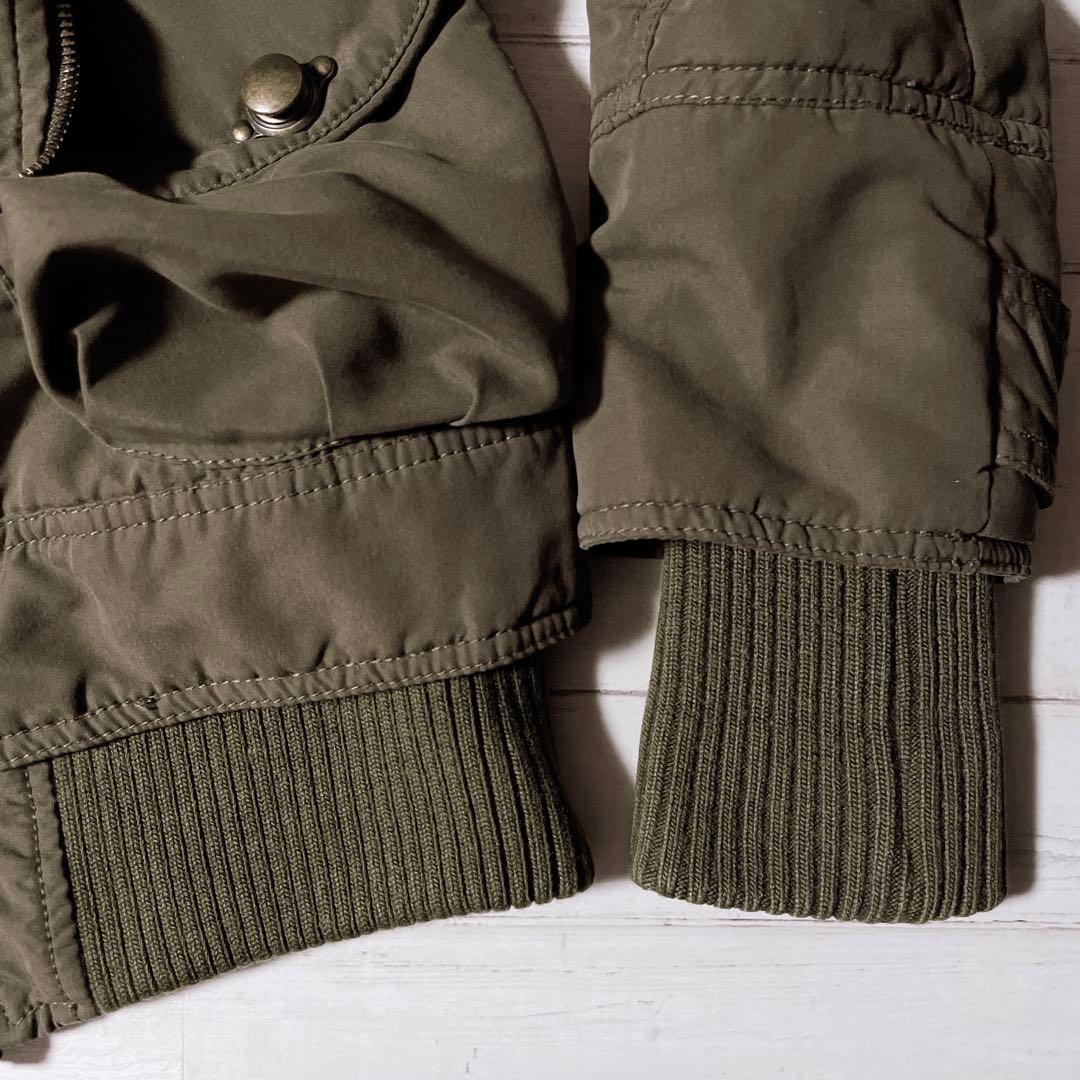 モッズコート リアルファー 平成ギャル y2k グランジ ミリタリー カーキ