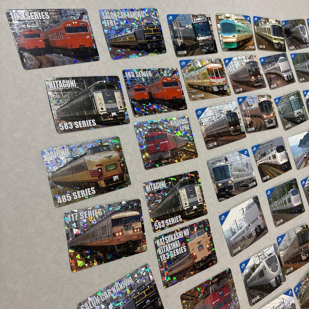 美品　JR西日本 60枚　トレーディングカード コンプリートボックス