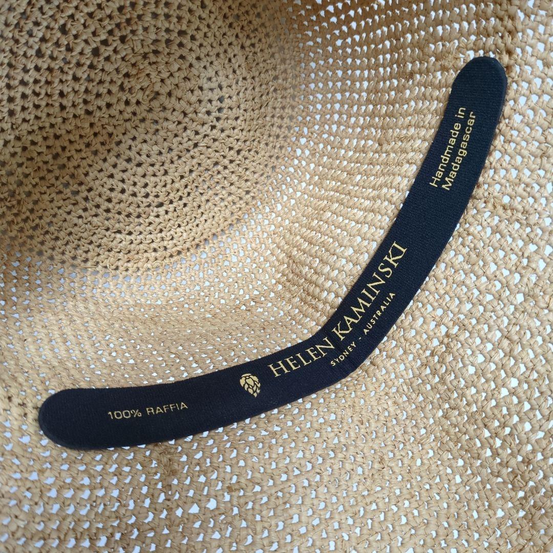ヘレンカミンスキー ラフィア ハット 麦わら