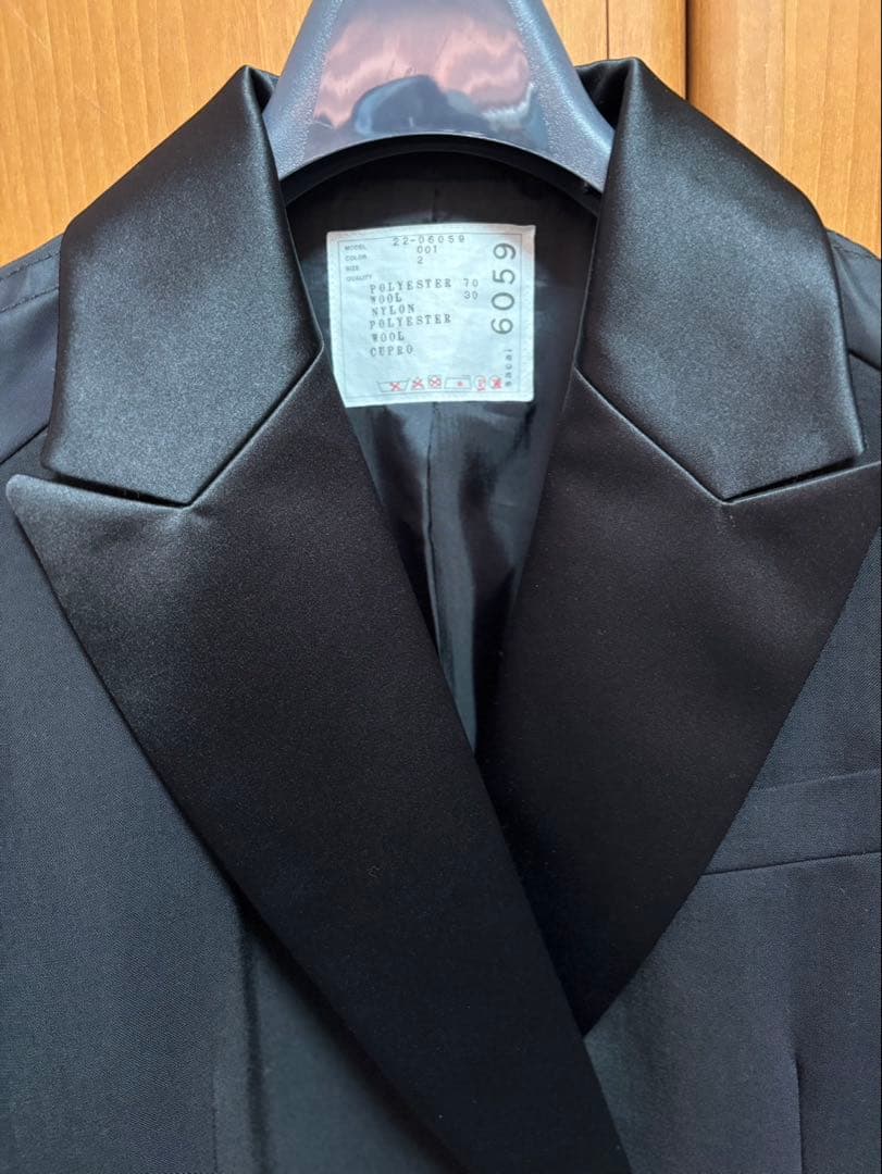 sacai ブラック ジャケット　 MA-1 サイズ2 美品