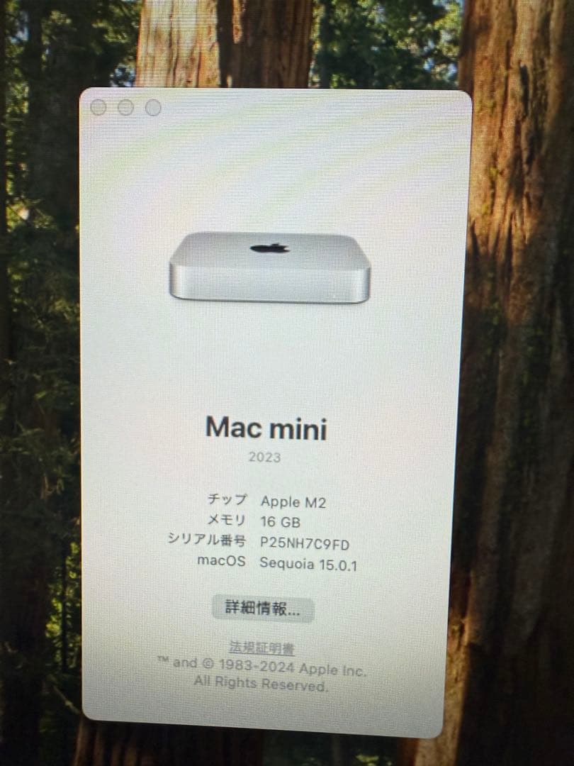 Macデスクトップ m2 Mac mini 16gb