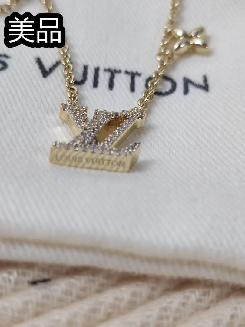 美品LOUIS VUITTON M00596ネックレス アイコニック