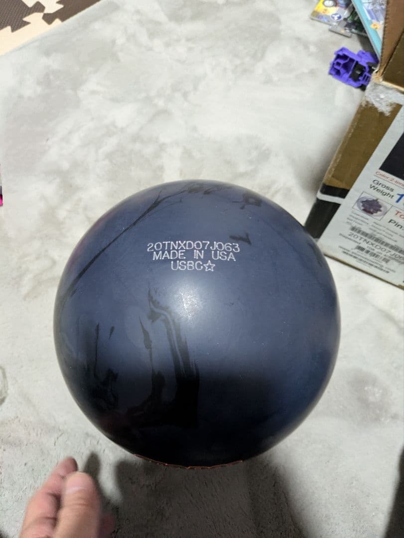 [穴無し未使用] フィジックス SE 15ポンド ストーム ボウリング ボール