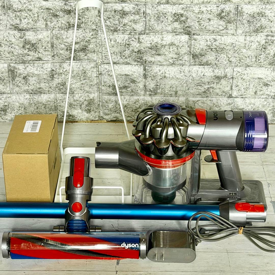 Dyson V8 Slim Fluffy SV10K 新品バッテリー・スタンド付