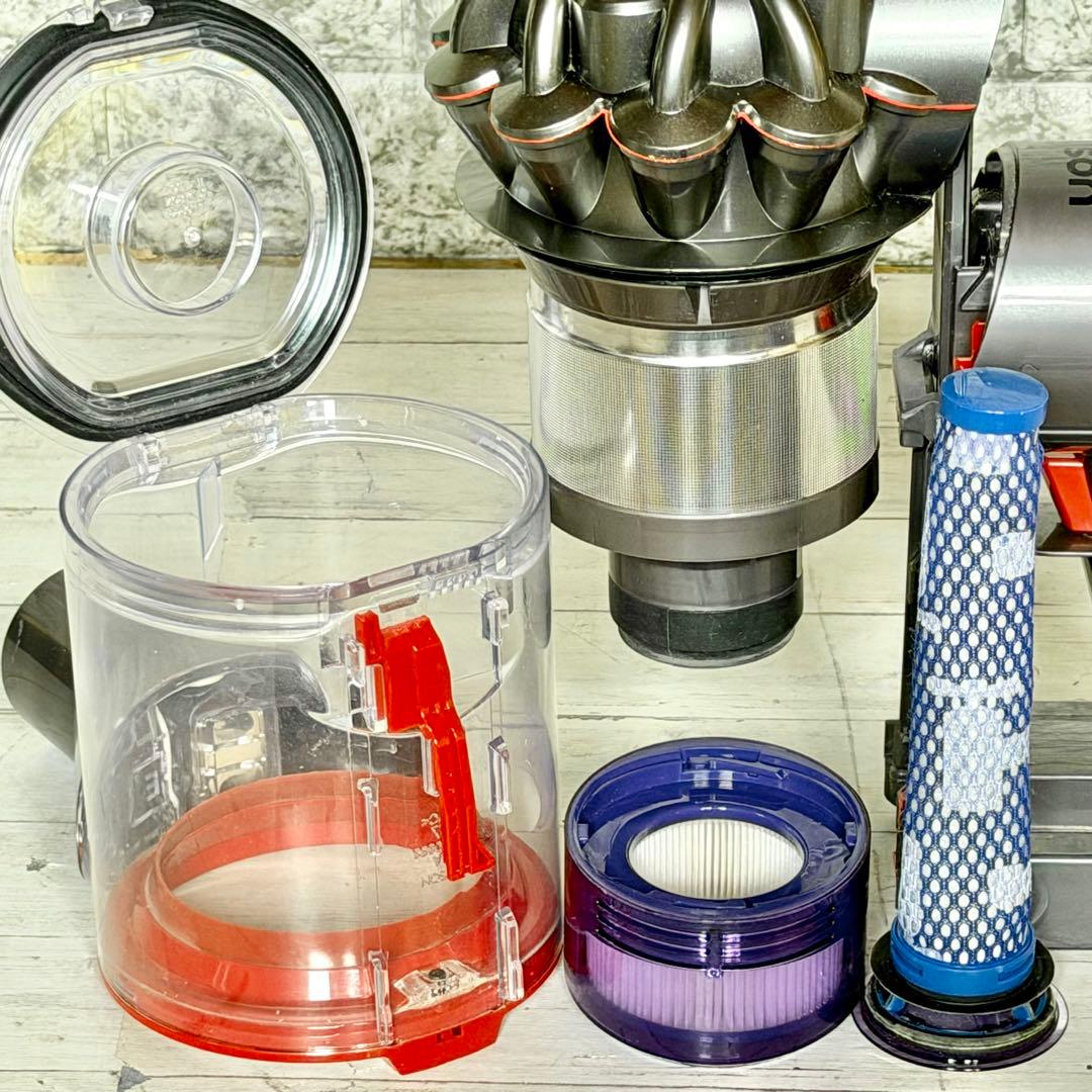 Dyson V8 Slim Fluffy SV10K 新品バッテリー・スタンド付