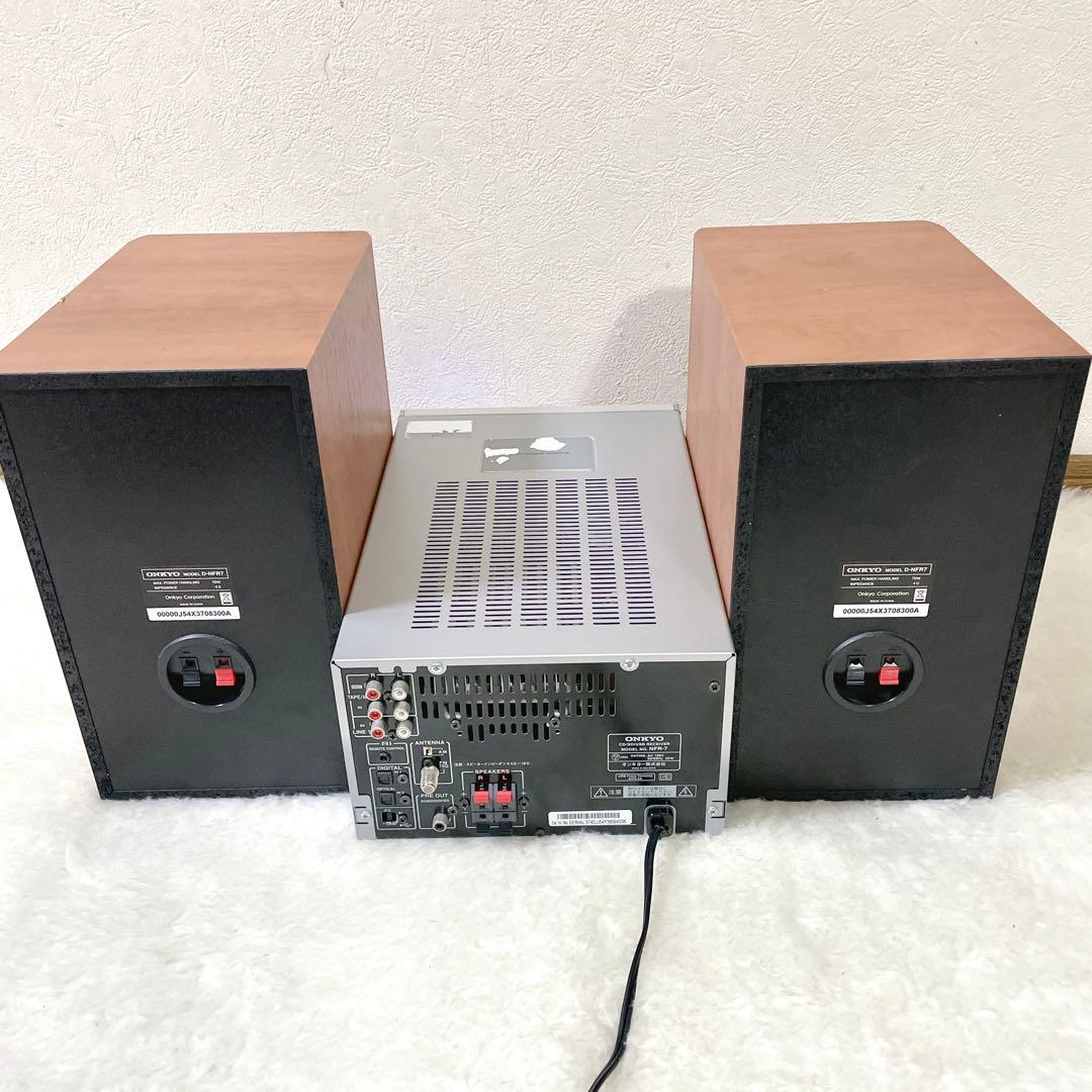ONKYO オンキョー NFR-7 ミニコンポ Bluetooth CD他