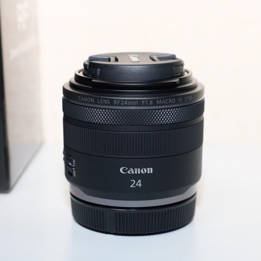 【使用回数１回 美品！】キヤノン Canon RF24mm F1.8 MACRO