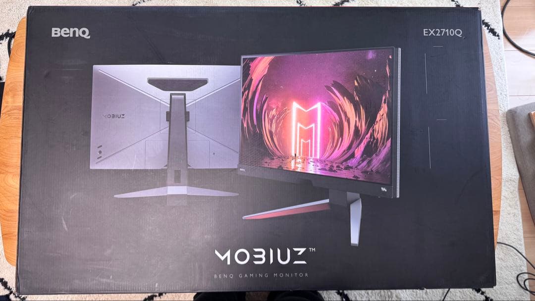 BENQ MOBIUZ EX2710Q ゲーミングモニター 27インチ WQHD