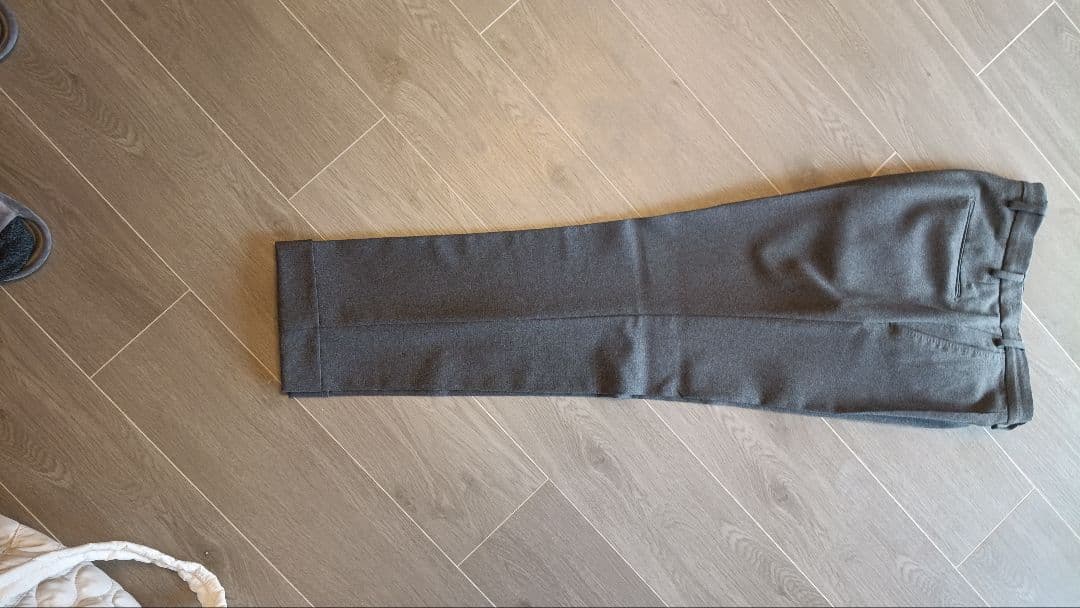 鎌倉シャツ スラックス イタリア製 46 美品